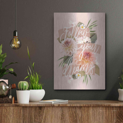 Lark Manor™ 'Follow Your Dreams' by House Fenway, Metal Wall Art