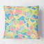 Coussin décoratif géométrique pastel abstrait II - Mid-Century-2093221860