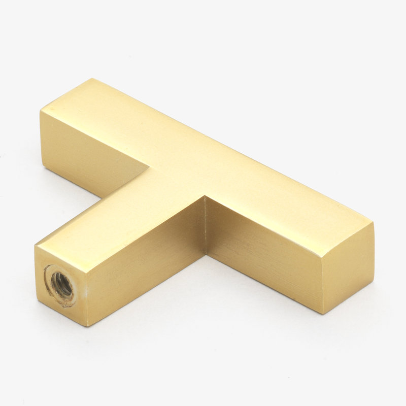 Ensemble de poignées de barre Kingston Collection, Brass Gold