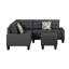 Canapé modulaire 6 pièces rembourré-1231226113