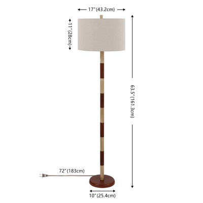 Suzy 62" Resin Floor Lamp