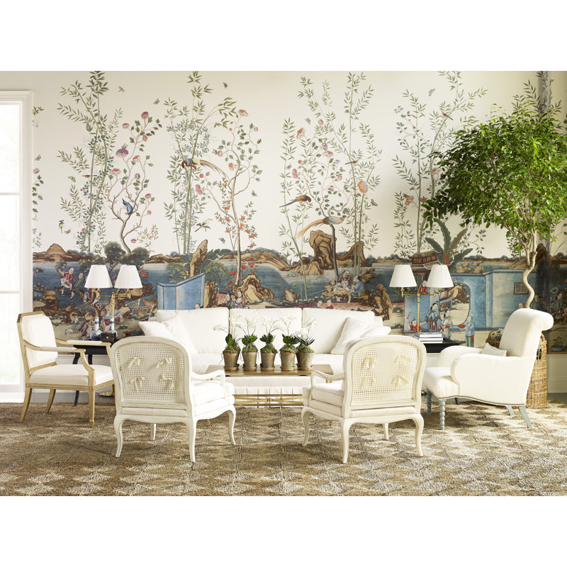 Poppy Sofa, Ishi Blanca Basketweave