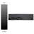 Chester 3" x 12" Ceramic Subway Wall Tile in Black
