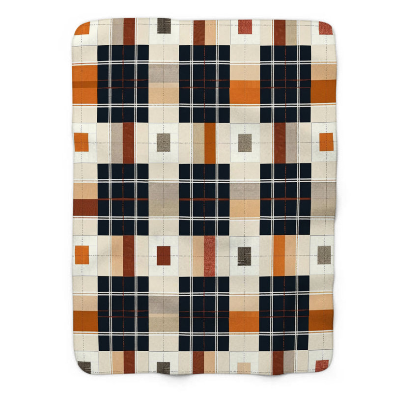 Couverture rustique en sherpa de qualité rustique 1 pièce, Jeté