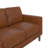 Ferranti 78" Vegan Leather Sofa