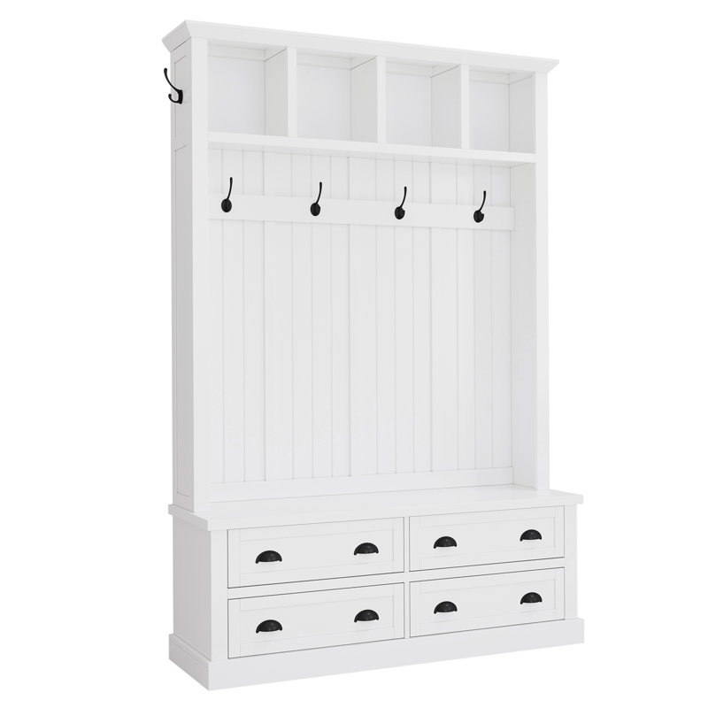 Portemanteau Classic Farmhouse, Blanc