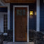Bethel 11.75"H Stained Glass Outdoor Wall Lantern