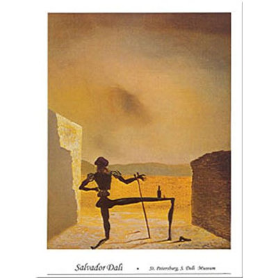 "Lo Spettro Vermeer" par Salvador Dali, impression sur toile non encadrée