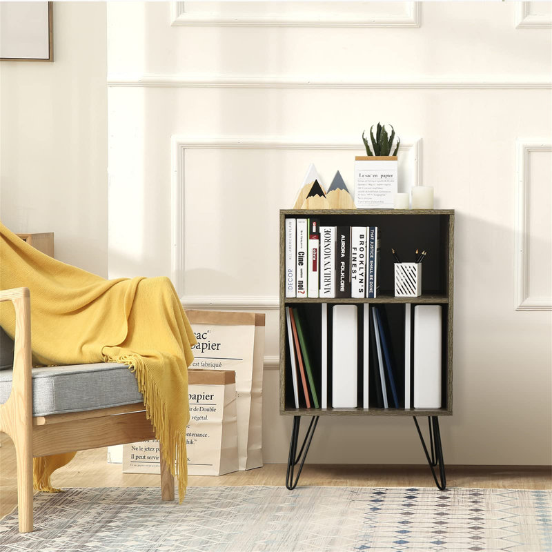 87cm H Media Shelves, White