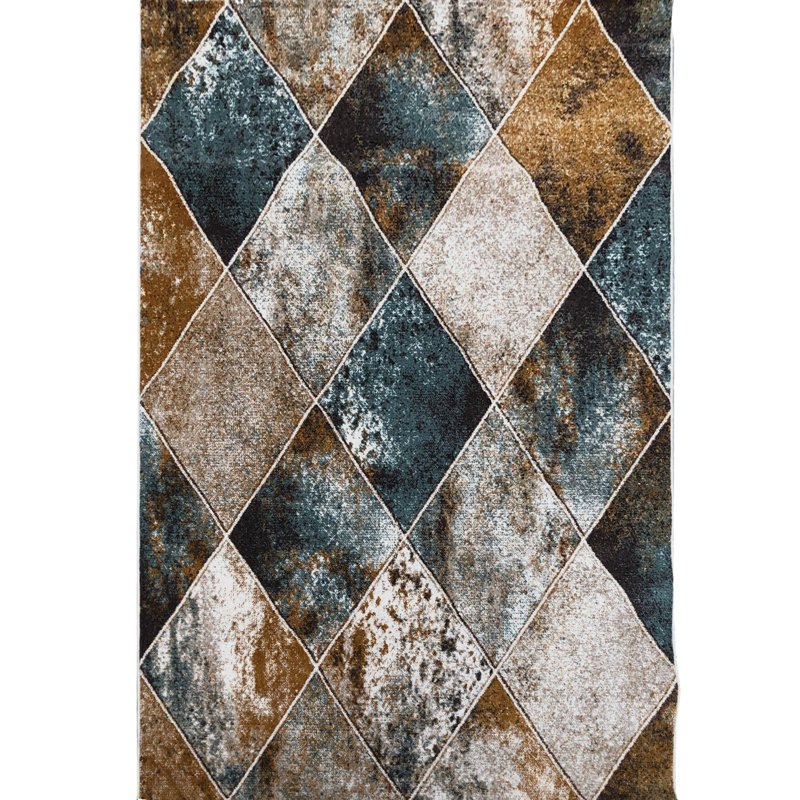 Chenel Geometric Area Rug, Rectangle 120 x 180cm