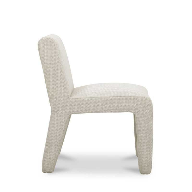 Verona Outdoor Dining Side Chair, White