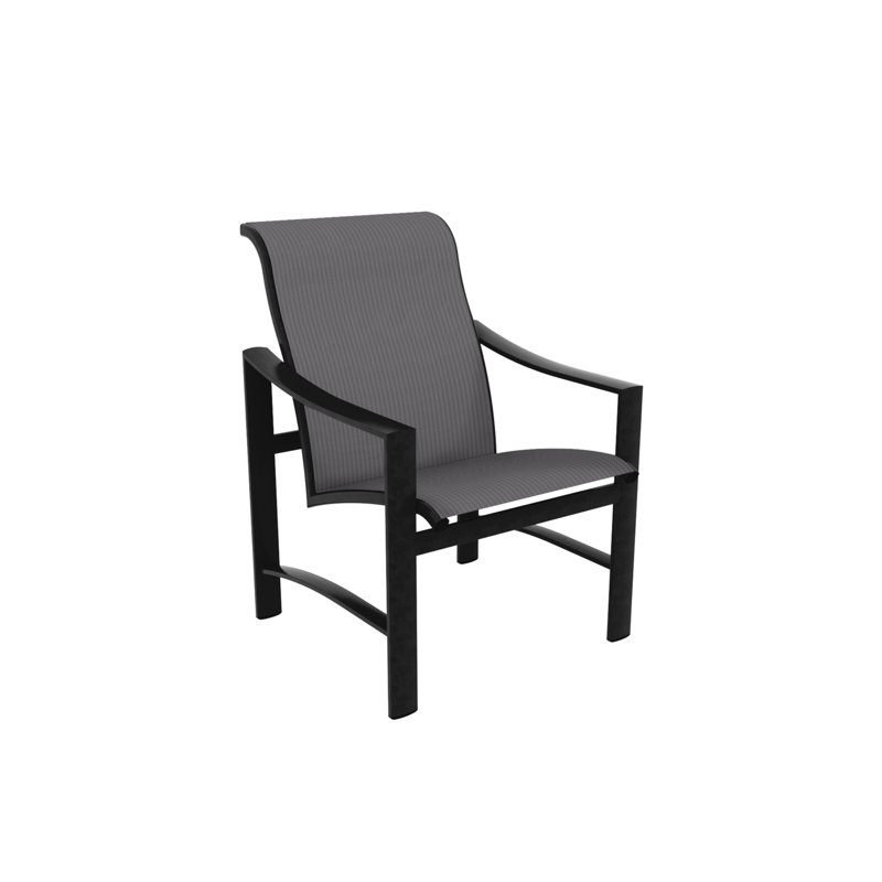 Fauteuil de patio Kenzo, Rincon, Obsidienne
