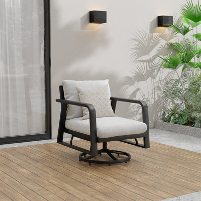 Aluminum Outdoor Sofa Swivel Seats