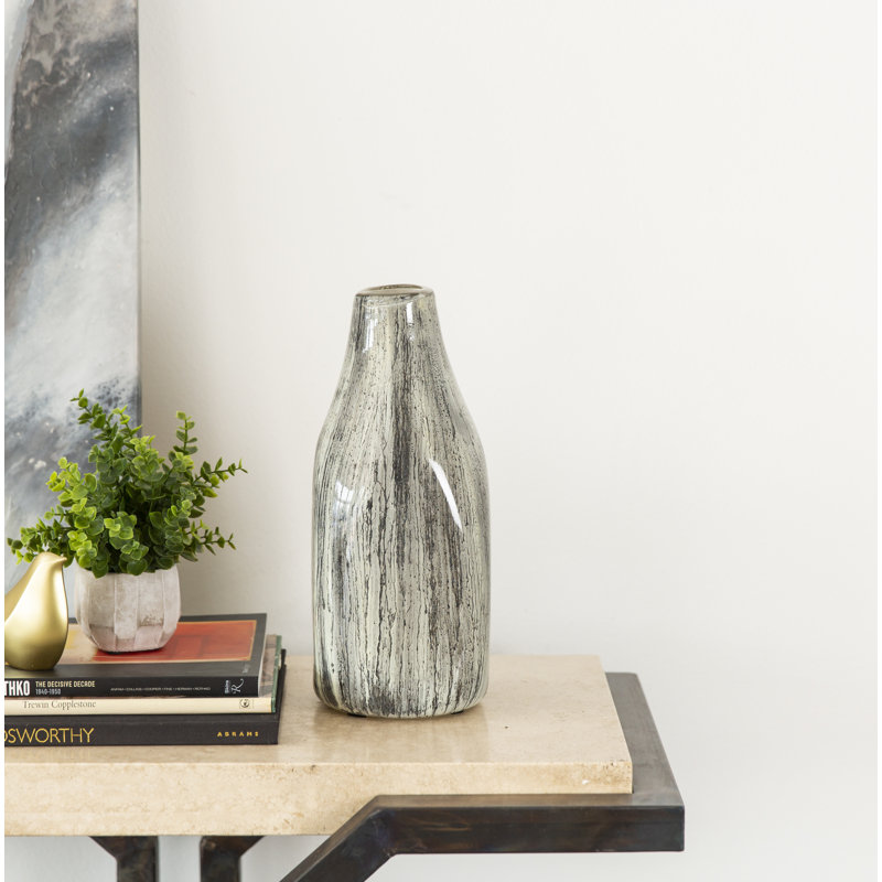 Handmade Recycled Glass Table Vase