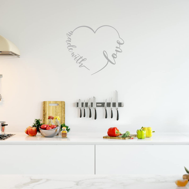 Adhésif mural, H 16,5 po x l 19 po, Argent