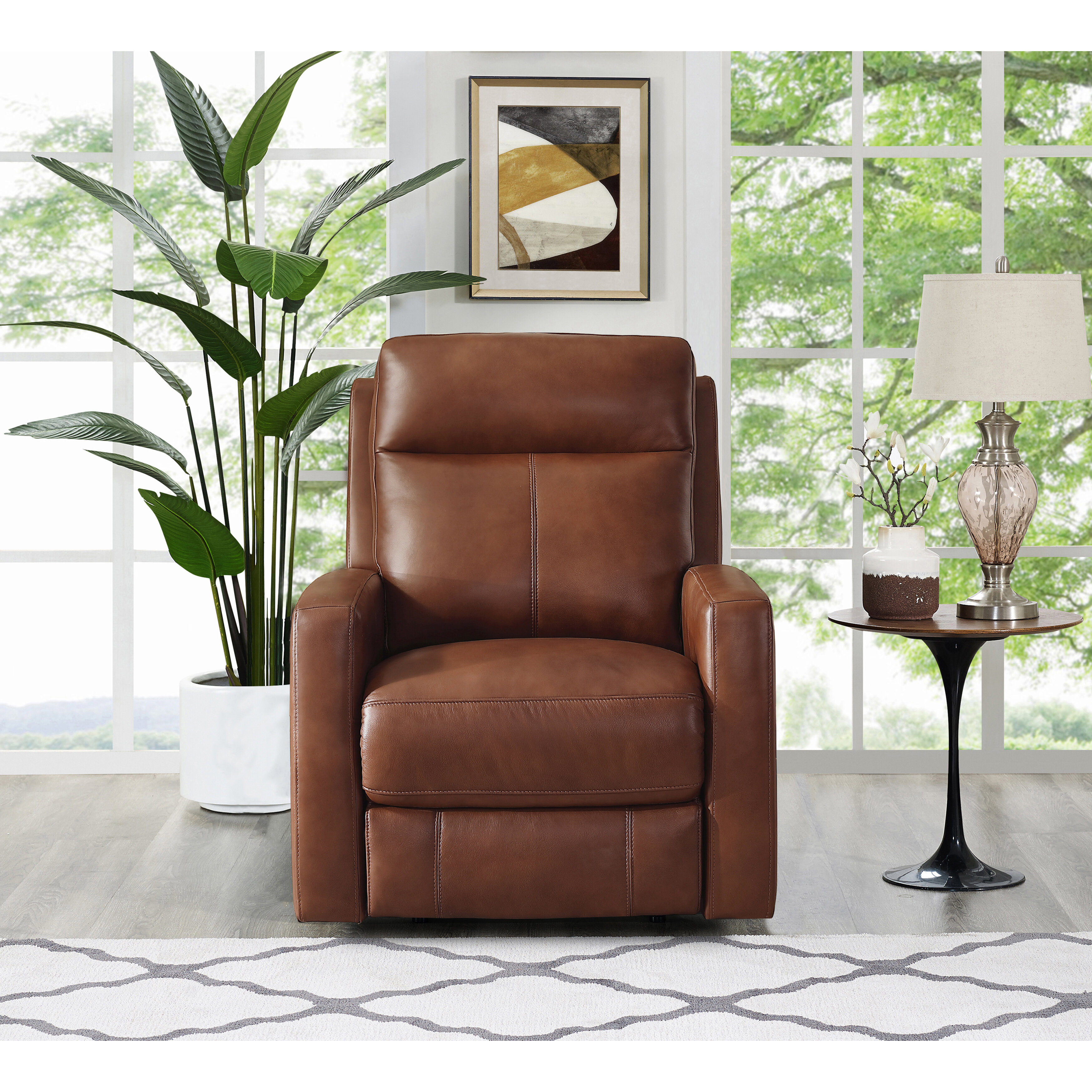 Henderson 3-piece Leather Power Reclining Set with Power Headrests and  Lumbar