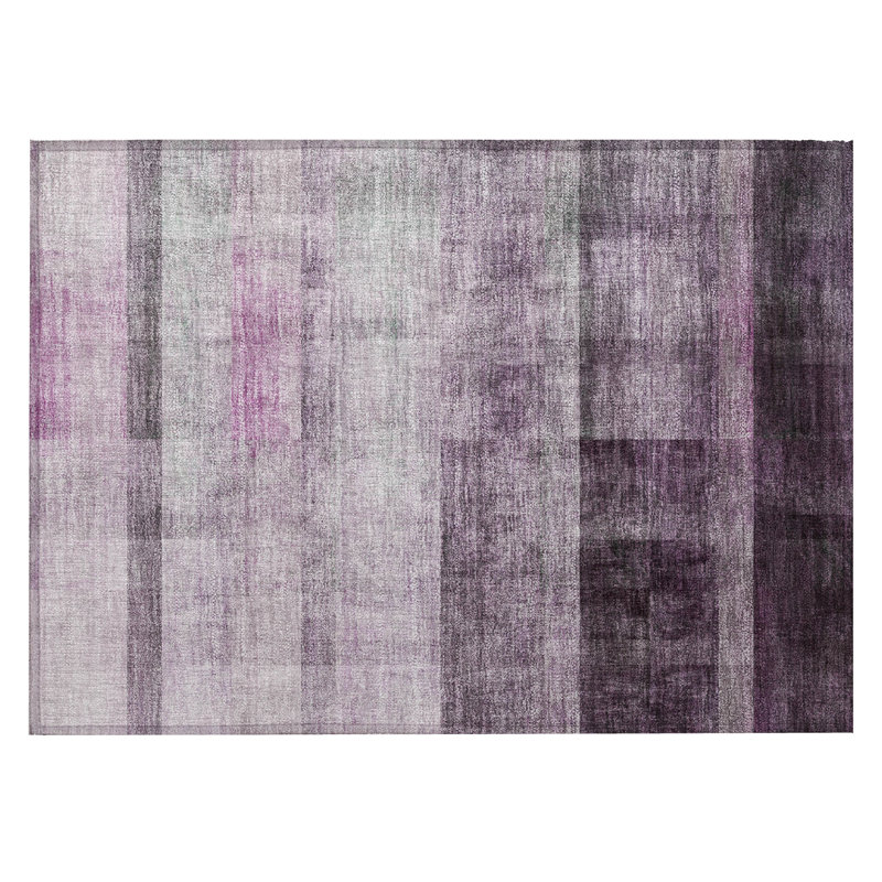 Rectangle HomeRoots Area Rug with Non-Slip Backing