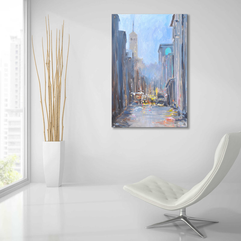 «City View» par Inconnu JD, H 36 po x l 24 po x P 0,2 po