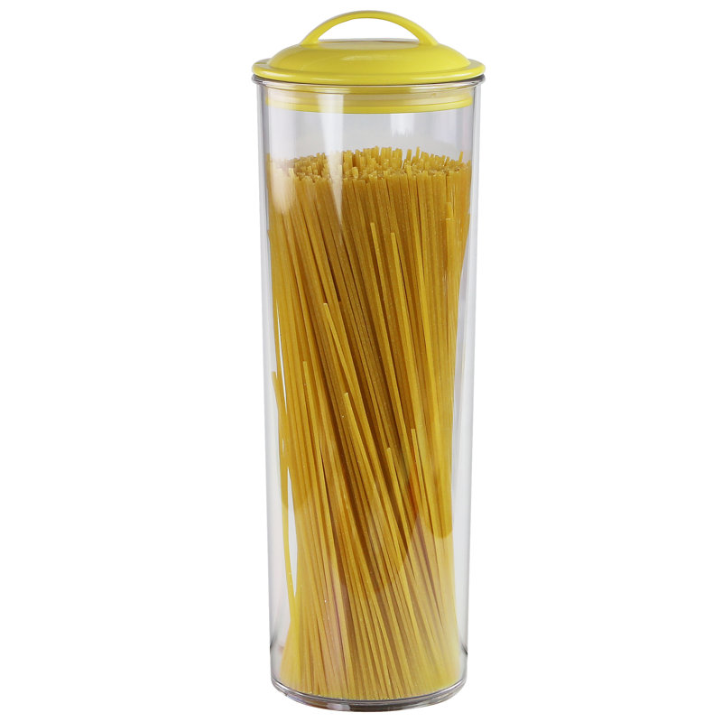 Reston Lloyd 2.25 QT Spaghetti Kitchen Canister, Lemon