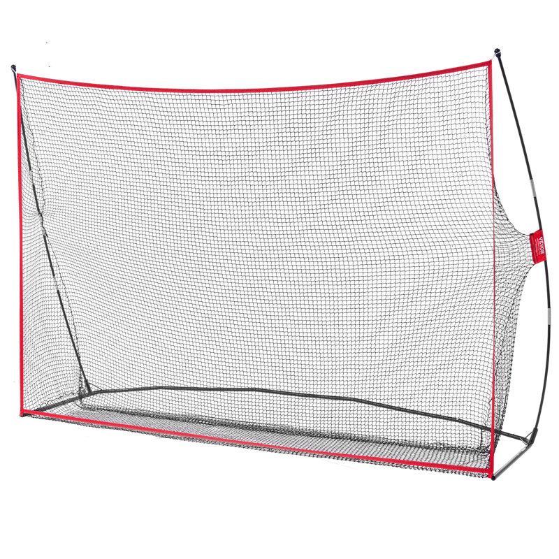 VEVOR Polyester Goal with Carrying Case, 85.2" H x 129.6" W x 37.2" D