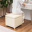 Repose-pieds carré avec rangement capitonné 17,5 po-345878078-345878079