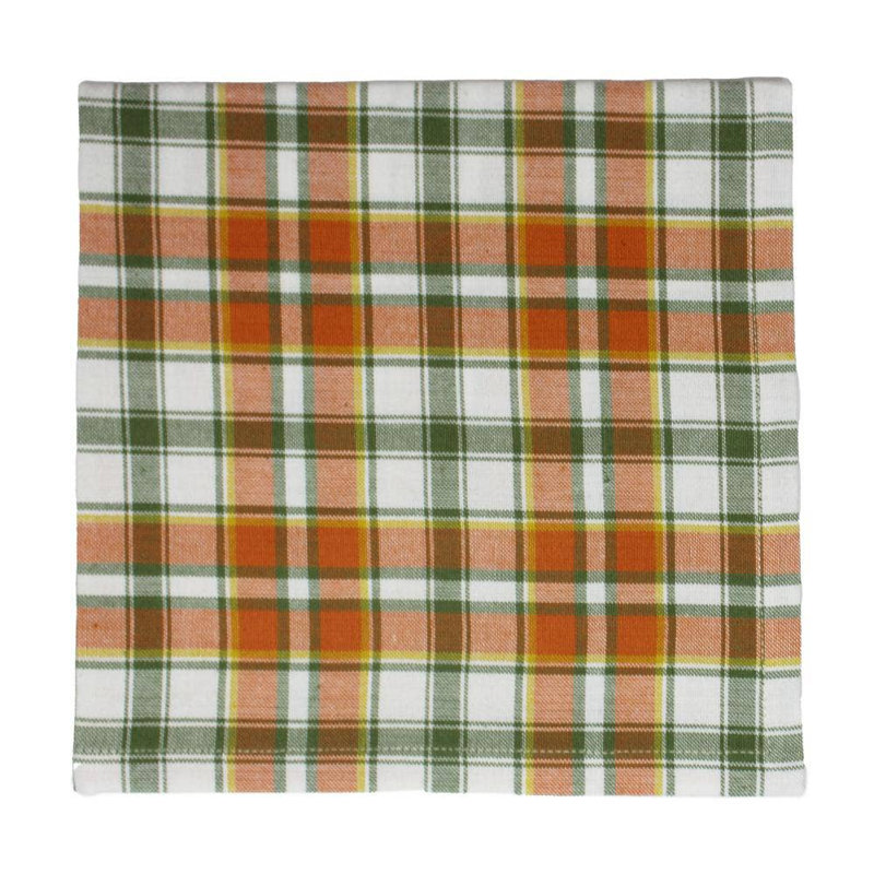F Fall Harvest Plaid Napkin