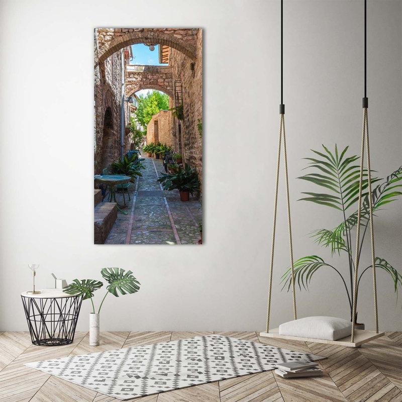 Italian Streets - Wrapped Canvas Print