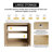 30'' Single Bathroom Vanity With Resin Sink-1589511127