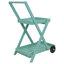 Chariot-plante sur roues en bois de sapin bleu à 2 niveaux H 34 po Palsgrave