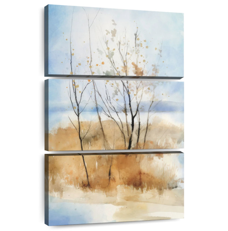 Harnek Calm River Trees II, H 32 po x l 20 po