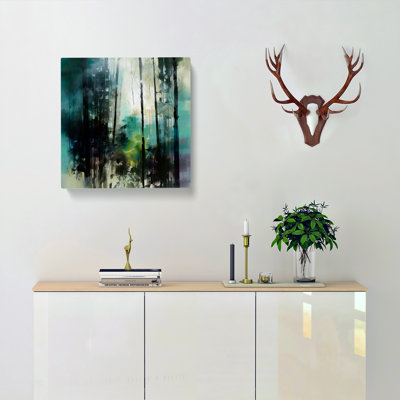 Forest Gestural No.3 - Wrapped Canvas