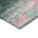 Machine Washable Indoor/Outdoor Xhevrie Green Rug