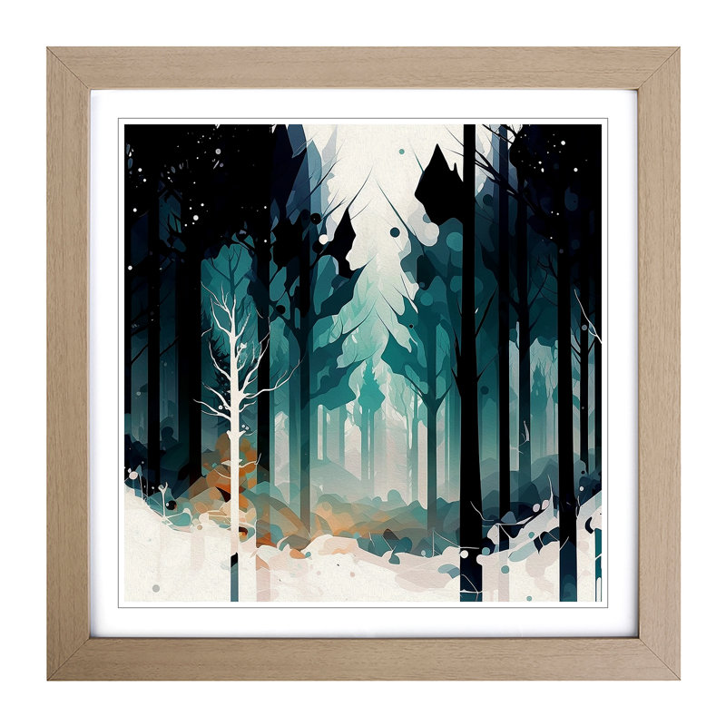 Single Picture Frame Print on Wood