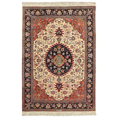 Paeten Hand Woven Cotton and Wool Oriental Area Rug