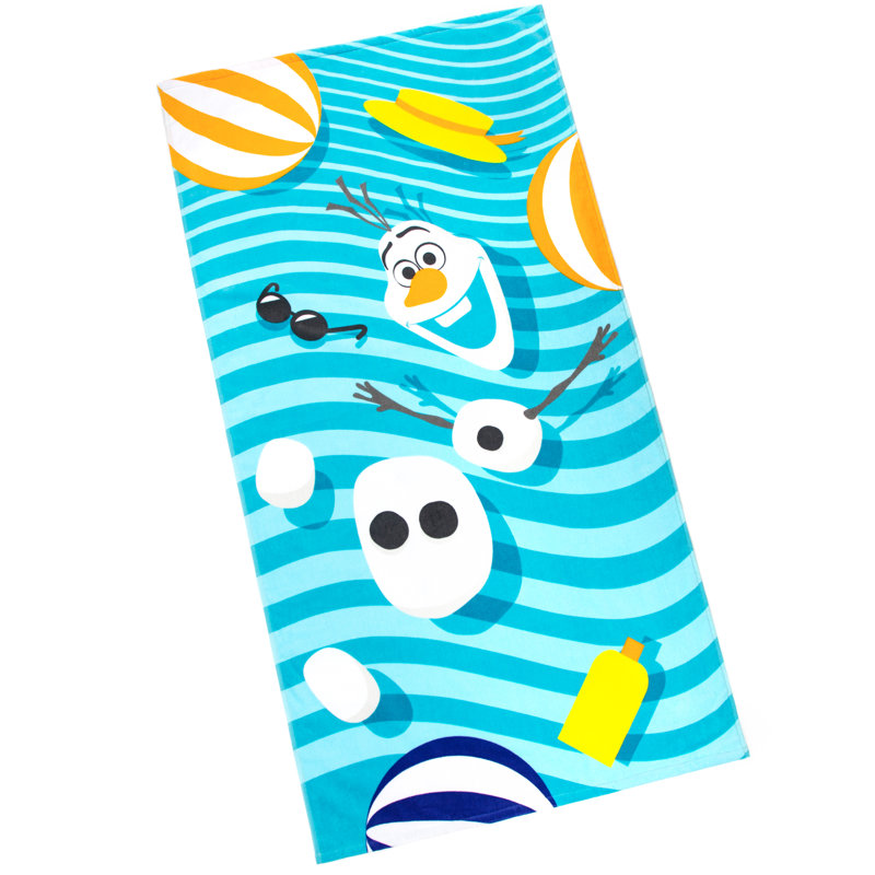 Frozen 'Crazy for Summer' Beach Towel Standard 100% Cotton