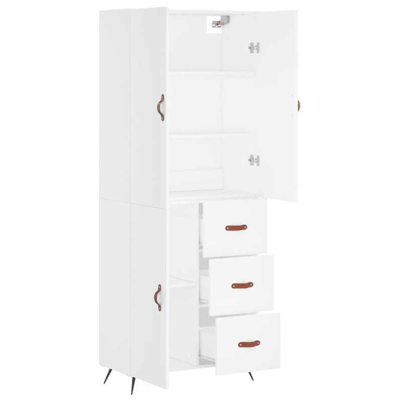 Roncy 69.5cm Sideboard, White