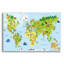 «Kids Map» par Epic Portfolio, art mural en verre acrylique-35278452