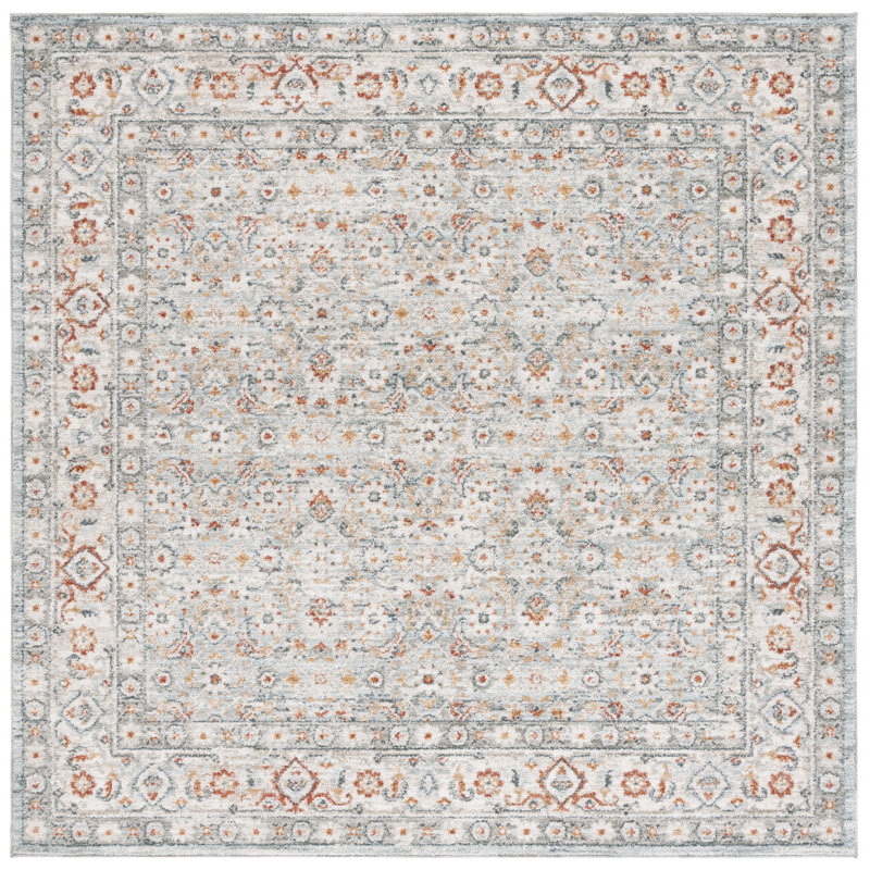 Lasher Area Rug, Square 6'7"