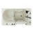 45.75 " L x 24 " W Walk-in and Mounting / Installation Required Air Fiberglass Bathtub with Faucet-23009583-23009585