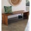 Banc de rangement en bois Cianha
