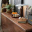 Buffet d'entrée simple en noyer noir 62,9