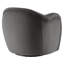 Fauteuil pivotant en velours Compose Performance-105239524