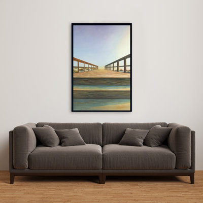 "Passerelle" sur toile