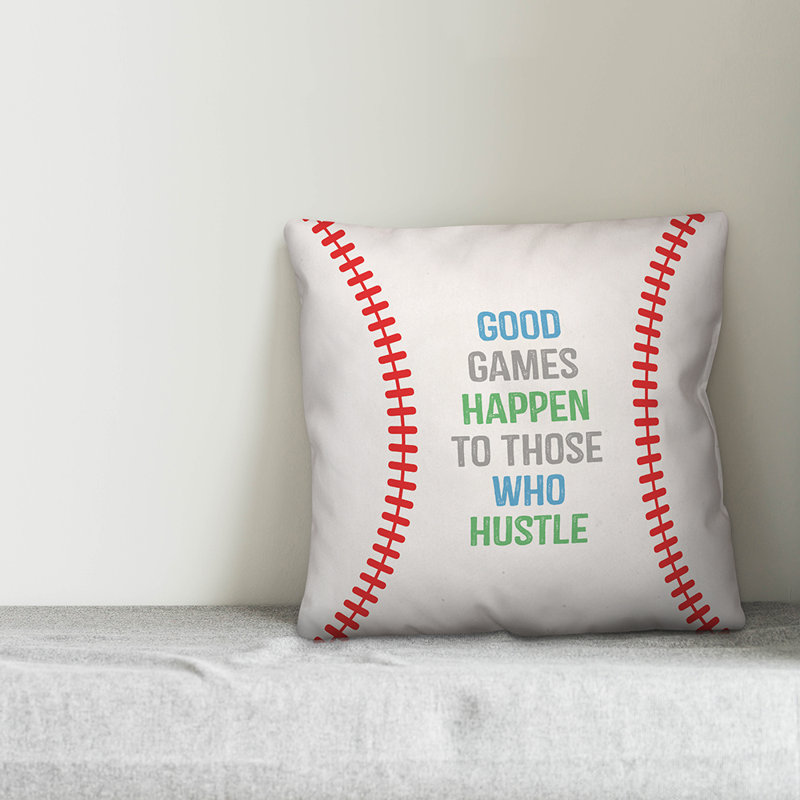 Textual Throw Pillow