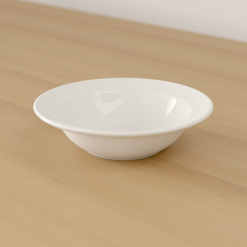 Arsène 9 oz. Bol à pâtes pamplemousse, Blanc