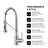 Single Handle Kitchen Faucet 2-Function Sprayer Pull Down Kitchen Faucet-113723393