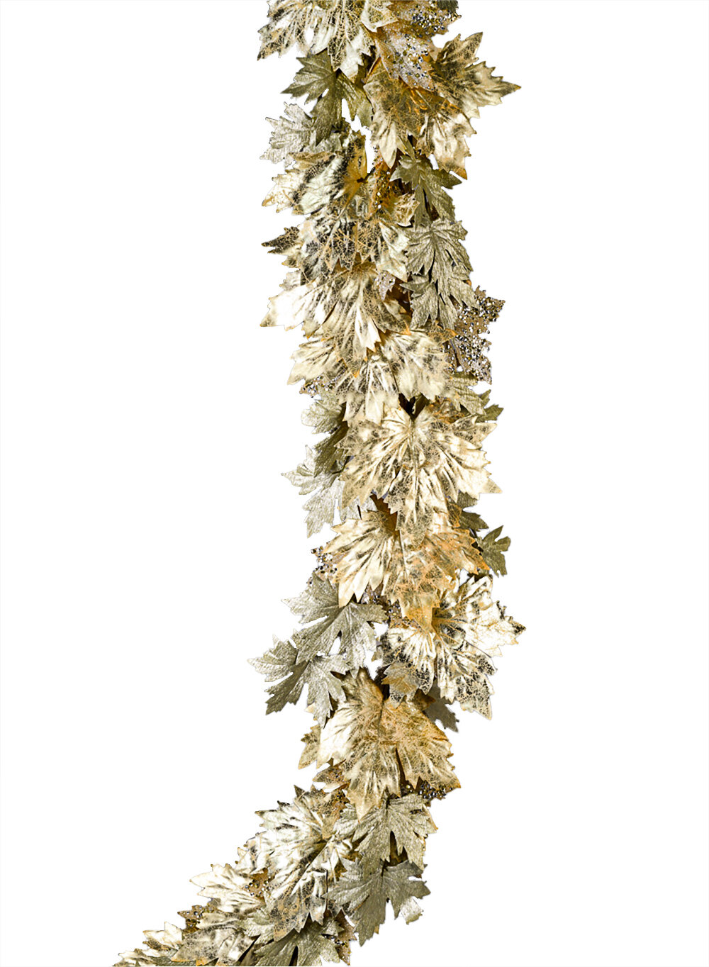 The Holiday Aisle® 1'' in. Faux Maple Garland