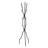 METAL FREESTANDING COAT RACK IN BROWN-253201623