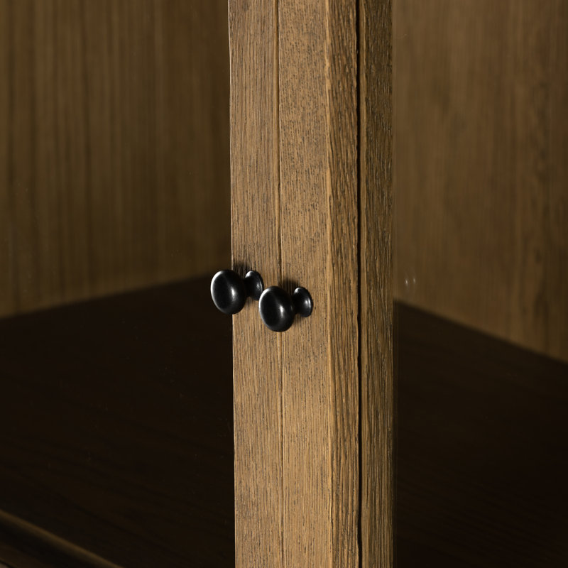 Millie Display Stand, Drifted Oak Solid