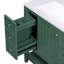 36" Bathroom Vanity With Sink, One Cabinet And Three Drawers, Solid Wood And MDF Board-1009847919